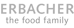 Partner-Logo ERBACHER the food family